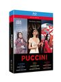 Giacomo Puccini: 3 Opernmitschnitte (Gesamtaufnahmen) aus dem Royal Opera House Covent Garden, BR