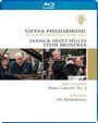Blu-ray Cover: Vienna Philharmonic, Yannick Nézet-Séguin, Yefim Bronfman, Beethoven Piano Concerto No. 3, Strauss, Ein Heldenleben.
