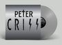 Text "PETER CRISS" in markanter, zerkratzter Schrift auf einem grauen Plattencover.
