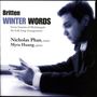 Benjamin Britten: Winter Words op.52, CD