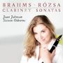 Johannes Brahms (1833-1897): Sonaten für Klarinette & Klavier op.120 Nr.1 & 2, CD