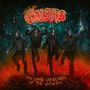 "The Ghoulstars" und "The Dark Overlords of the Universe" in roter Schrift, vier unheimliche Gestalten vor dunklem Himmel.