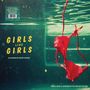 Texte: "GIRLS LIKE GIRLS, AN ALBUM BY HAYLEY KIYOKO, MUSIC FROM & INSPIRED BY THE MOTION PICTURE." Ein roter Bikini im Wasser.
