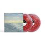 Auf dem Cover steht: "Kings of Leon O My Beloved". Zwei Vinylplatten mit rotem und blauem Spritzmuster.