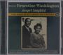 Titel: Sister Ernestine Washington Gospel Songbird. Foto eines lächelnden Paars, Frau im Fokus.