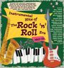 "Instrumental Hits of The Rock 'n' Roll Era 1957-62" in gelber Schrift. Saxophon, Gitarre und Klavier im Hintergrund.