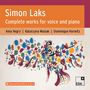 Simon Laks: Sämtliche Lieder & Melodramen, CD,CD