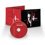 "MIDGE URE - Chapters: The Best Of". CD und Hülle, teils rotes und schwarzes Design, Gesicht auf der Hülle.