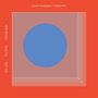 Koen Holtkamp // Nightlife. Namen: Matt Bauder, Greg Fox, Ben Vida. Rotes Quadrat, blauer Kreis, weiße Linien.