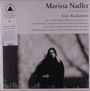 "Marissa Nadler: New Radiations. Trackliste: It Hits Harder, Bad Dreams Summertime, New Radiations. Schwarz-weiß Foto einer Frau."