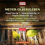 Max Meyer-Olbersleben (1850-1927): Klaviertrio op.7, CD