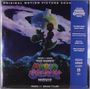 Soundtrack-Cover mit "THE SUPER MARIO GALAXY MOVIE". Oben ein Planet, Mario und Yoshi darunter.