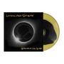 „Bouncing Souls“ steht oben, „Born to Be“ unten, gelbe Schrift. Schwarze Sonne, heller Schein. Halb transparente Platte sichtbar.