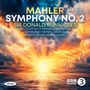 MAHLER SYMPHONY NO. 2, Sir Donald Runnicles. Dramatischer Sonnenuntergang und Wolken. Logos unten: Onyx, BBC Radio 3.