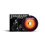Cover und CD mit Schriftzug „Samara Joy Live!“. Frau singt, begleitet von Musikern. CD hat warmes Farbschema.