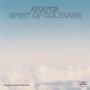 Der Text "ANANTA SPIRIT OF COLTRANE" und "MIGUEL ATWOOD-FERGUSON" vor einem Himmel mit Wolken. Unten rechts ein Logo.