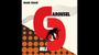 "Mark Isham" und "Carousel" oben, "Lub" unten gespiegelt. Abstrakte Formen, rote Spirale, schwarz-orange Kreise.