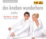 Gustav Mahler: Des Knaben Wunderhorn (Fassung für 2 Singstimmen & Klavier), CD,CD