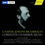 CD: Caspar Joseph Brambach Complete Chamber Music. Oben links "WDR The Cologne Broadcasts". Rechts ein Porträt.