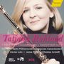 Texte: Tatjana Ruhland, Carl Philipp Emanuel Bach, David Philip Hefti. Frau mit Querflöte, lächelt sanft. Logo: hänssler CLASSIC.