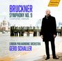 "Bruckner Symphony No. 9 Completed Version, London Philharmonic Orchestra, Gerd Schaller." Eine Person am Flussufer.