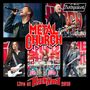 „Metal Church“, „Live at Rock Hard 2016“, „Rockpalast“. Musiker auf der Bühne mit Instrumenten in lebendigen Posen.
