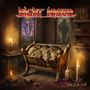 "Night Laser", "19CR490", "Get out while you still can", "Rats in the Cradle". Drei Ratten in einer Holzwiege, Kerzenschein.