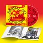 Cover Design mit den Worten "SPATIAL NO PROBLEM" und "Lee 'Scratch' Perry House of Mass". Dominante Farben: Rot und Gelb.