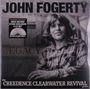 JOHN FOGERTY, LEGACY, the CREEDENCE CLEARWATER REVIVAL years, Limited Edition Vinyl Set. Foto eines Mannes in kariertem Hemd.