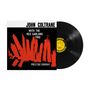 "JOHN COLTRANE WITH THE RED GARLAND TRIO PRESTIGE CR00947". Schwarze und rote Covergrafik, daneben eine Vinylplatte.