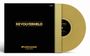 "REVOLVERHELD" und „MTV Unplugged in drei Akten“ in goldener Schrift auf schwarzem Cover, goldene Schallplatte sichtbar.