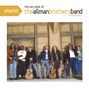 "playlist: the very best of the allman brothers band the epic years". Sieben Männer stehen mit Gitarren vor einer Wand.