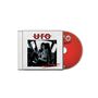 Text: "UFO" und "Ain't Misbehavin'". Cover: Frau in einem Cockpit. CD in Rot mit dem gleichen Text.
