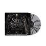 „Steel Rumours: The Songs of Fleetwood Mac Reforged in Metal.“ Skelett und Frau mit Kerze auf einem Cover.