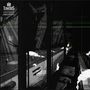 Oben links: "DAN TERMINUS GESTALT PROVIDENCE". Dunkle, futuristische Szenerie mit technologischem Aussehen.