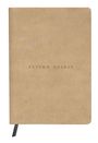 : Flying Spirit, Notizbuch A5 mit Fadenbindung und Vintage-Ledereinband, beige, 90 Blatt 90g liniert, Div.