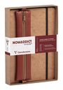 : Age Bag, Set Nomaddict, Notizbuch A5 My.essential liniert + Federmäppchen, tabak, Div.