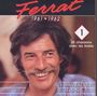 Jean Ferrat: 1961-1962 Vol. 1, CD