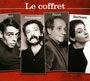 Jacques Brel / Georges Brassens / Leo Ferre / Barbara: Le Coffret 2012, CD,CD,CD,CD
