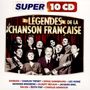 Legendes De La Chanson Française (Box), CD