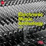 Text: "Electronic Music Anthology Vol.4". Graues Mischpult im Hintergrund, links oben roter Kreis mit "2LP". Unten rechts "FG."