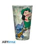 : DISNEY - Large Glass - 400ml - Lilo & Stitch, Div.