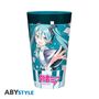 : HATSUNE MIKU - Large Glass - 400ml - Musical City - box, Div.