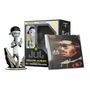 "Jul Nouvel Album" und "CD + Figurine Exclusive". Eine stilisierte Alien-Figur mit Mütze und eine CD-Hülle mit Porträt.