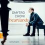 „Dmytro Choni, Heartlands“ steht über einem Mann, der nachdenklich auf einem Stuhl sitzt. Unten: Schumann, Lysenko, Brahms.