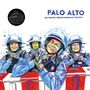 "PALO ALTO, Les Furtifs, Émeute Musicale [Remixes]." Illustration von lächelnden Menschen in Uniformen und Helmen.