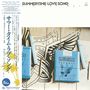 Oben steht "SUMMERTIME LOVE SONG - MILKY WAY". Unten zeigt ein blaues Zigarettenschachtelbild mit Streichhölzern. Farbenfroh.