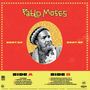 „Pablo Moses Best Of“ steht oben. Darunter ein Porträt eines Mannes mit Mütze. Tracklisten: „Side A“ und „Side B“.
