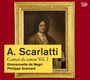 A. Scarlatti: Cantate da camera Vol. 2. Emmanuelle de Negri, Philippe Grisvard. Rahmen mit Gemälde eines Mannes.