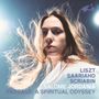 Texte: LISZT, SAARIAHO, SCRIABIN, SALOME JORDANIA, PASSAGE: A SPIRITUAL ODYSSEY. 
Dynamisches Porträt einer Frau mit fliegendem Haar.